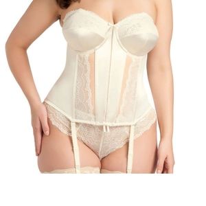Elomi Maria Basque Cream Bustier